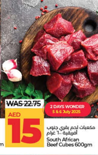 Beef available at Lulu Hypermarket in UAE - Dubai
