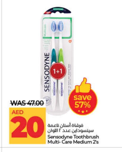 SENSODYNE Toothbrush available at Lulu Hypermarket in UAE - Umm al Quwain