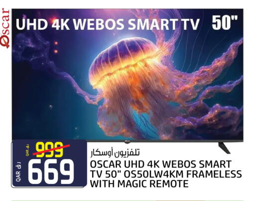 OSCAR Smart TV available at Saudia Hypermarket in Qatar - Al Wakra