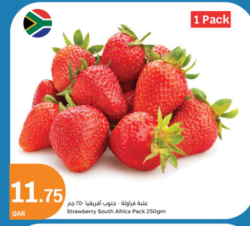 Strawberry from South Africa available at City Hypermarket in Qatar - Al Shamal