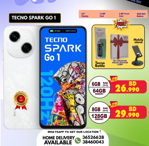 TECNO available at Taj Mobiles in Bahrain
