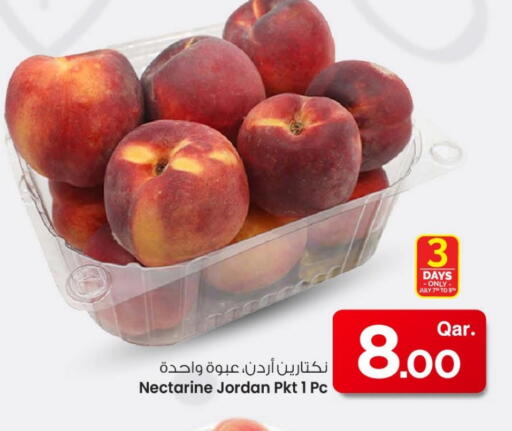 Fresh Fruits in Mark & Save , Qatar Offers - Qatar Nectarine from Jordan available at Mark & Save in Qatar - Al Rayyan