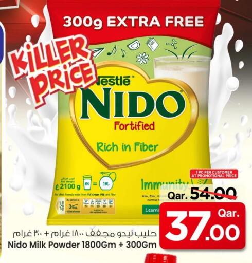 NIDO Milk Powder available at Mark & Save  in Qatar - Al Shamal