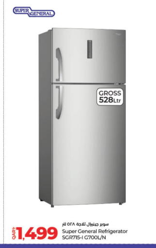 Large Appliances in LuLu Hypermarket, Qatar Offers - Qatar SUPER GENERAL Refrigerator available at LuLu Hypermarket in Qatar - Al-Shahaniya