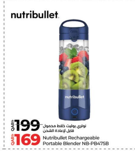 NUTRIBULLET Mixer / Grinder available at LuLu Hypermarket in Qatar - Al Rayyan