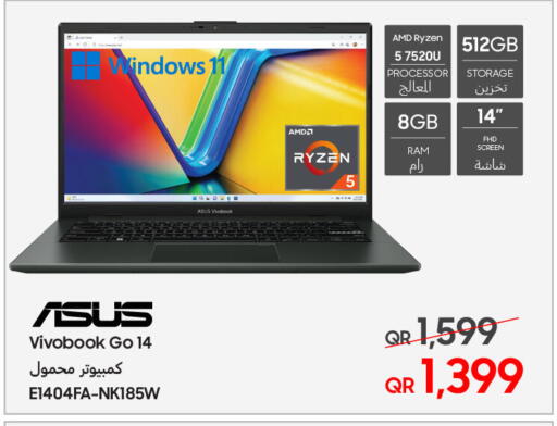 Computer & Laptop in Techno Blue, Qatar Offers - Qatar ASUS Laptop available at Techno Blue in Qatar - Al Wakra