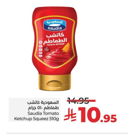 SAUDIA Tomato Ketchup available at LULU Hypermarket in KSA, Saudi Arabia, Saudi - Saihat
