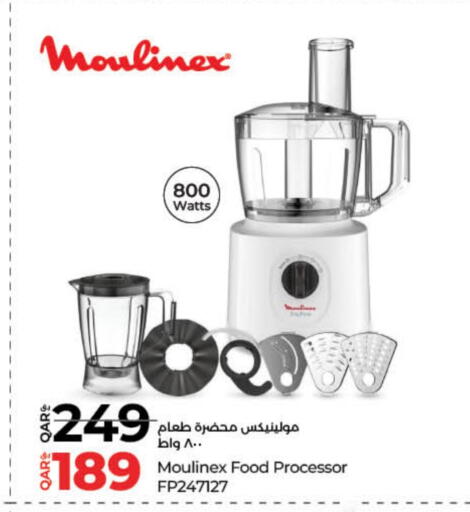 Kitchen Appliance in LuLu Hypermarket, Qatar Offers - Qatar MOULINEX Food Processor available at LuLu Hypermarket in Qatar - Al-Shahaniya