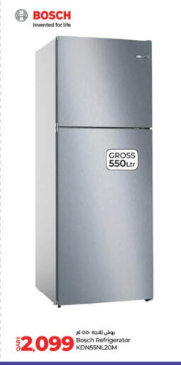 BOSCH Refrigerator available at LuLu Hypermarket in Qatar - Al-Shahaniya