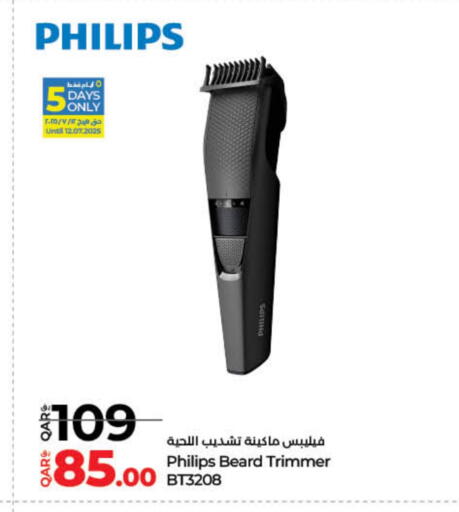 PHILIPS Hair Remover  available at LuLu Hypermarket in Qatar - Al Shamal