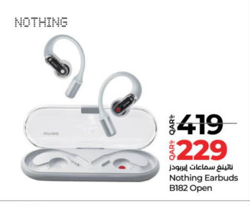 NOTHING Earphone available at LuLu Hypermarket in Qatar - Al Shamal