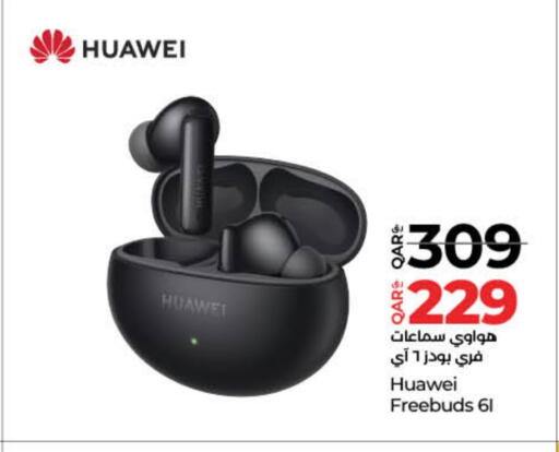 HUAWEI Earphone available at LuLu Hypermarket in Qatar - Al-Shahaniya