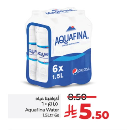 AQUAFINA available at LULU Hypermarket in KSA, Saudi Arabia, Saudi - Yanbu