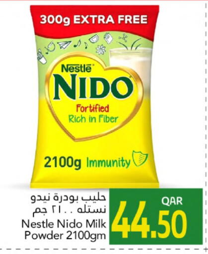NIDO Milk Powder available at Gulf Food Center in Qatar - Al Shamal