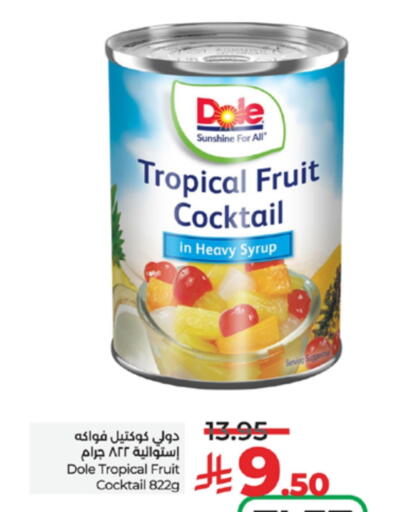 DOLE available at LULU Hypermarket in KSA, Saudi Arabia, Saudi - Mecca
