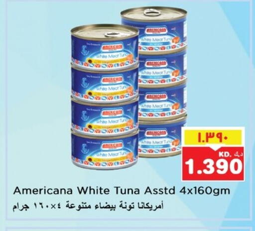 AMERICANA Tuna - Canned available at Nesto Hypermarkets in Kuwait