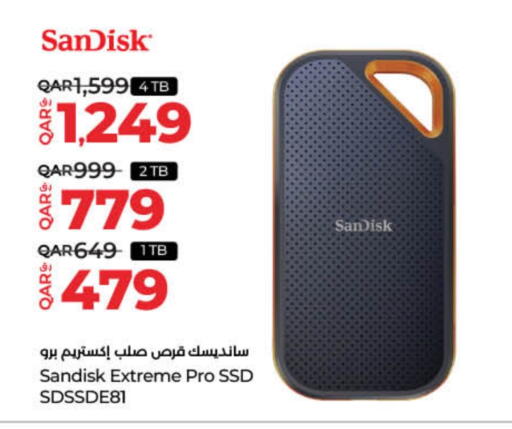 سانديسك ذاكرة فلاش available at لولو هايبرماركت in قطر - الشحانية