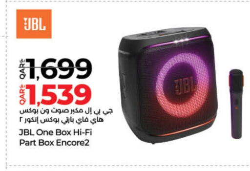 JBL Speaker available at LuLu Hypermarket in Qatar - Doha