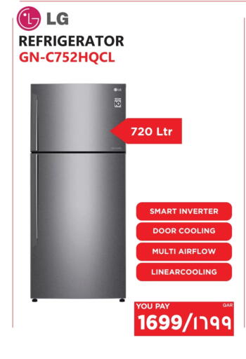 LG Refrigerator available at Emax  in Qatar - Al Wakra