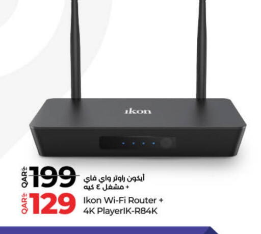 IKON Wifi Router available at LuLu Hypermarket in Qatar - Al Khor