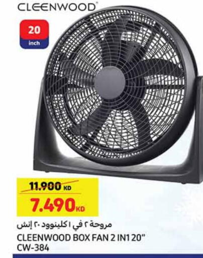 CLEENWOOD Fan available at Carrefour in Kuwait - Jahra Governorate