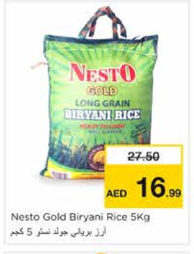 Basmati / Biryani Rice available at Nesto Hypermarket in UAE - Sharjah / Ajman