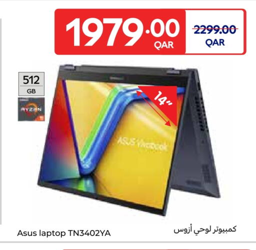 ASUS Laptop available at Carrefour in Qatar - Al-Shahaniya