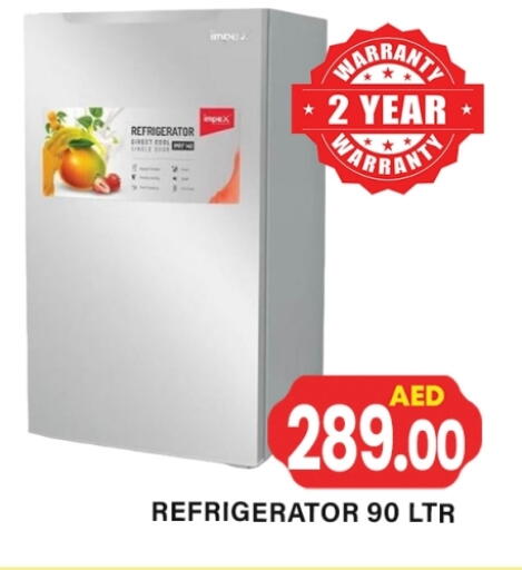 IMPEX Refrigerator available at Zain Mart Supermarket in UAE - Ras al Khaimah