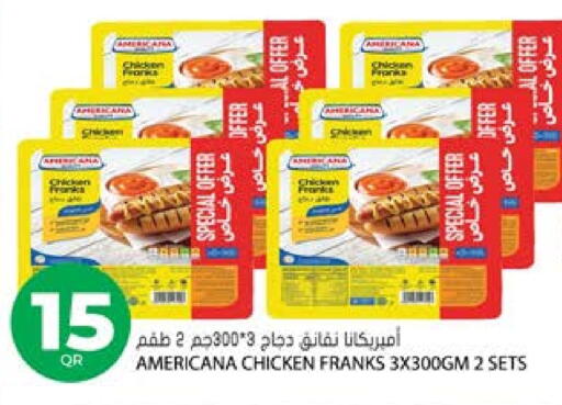 AMERICANA Chicken Franks available at Grand Hypermarket in Qatar - Doha