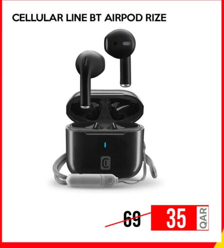Earphone available at iCONNECT  in Qatar - Al Shamal