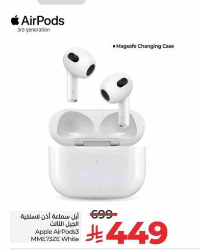 Earphone available at LULU Hypermarket in KSA, Saudi Arabia, Saudi - Saihat