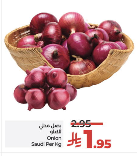 Onion from Saudi Arabia available at LULU Hypermarket in KSA, Saudi Arabia, Saudi - Riyadh