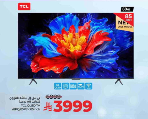 TCL Smart TV available at LULU Hypermarket in KSA, Saudi Arabia, Saudi - Dammam