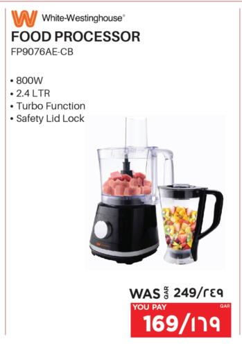 أدوات المطبخ in إماكس, قطر Offers - قطر وايت وستنغهاوس محضر الطعام available at إماكس in قطر - الشمال