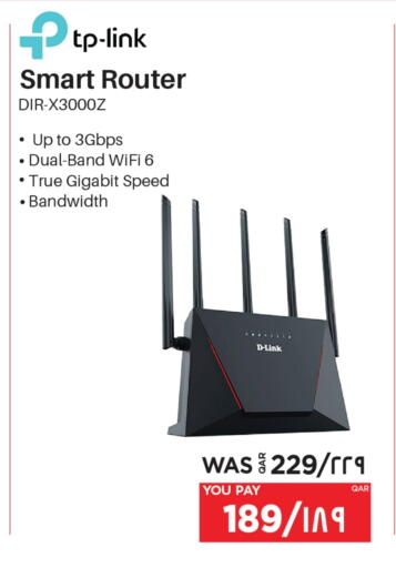 TP LINK Wifi Router available at Emax  in Qatar - Al Wakra