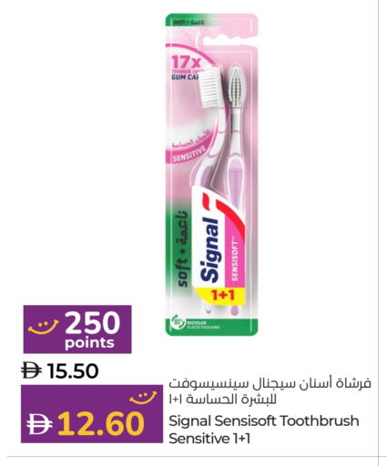 SIGNAL Toothbrush available at Lulu Hypermarket in UAE - Umm al Quwain