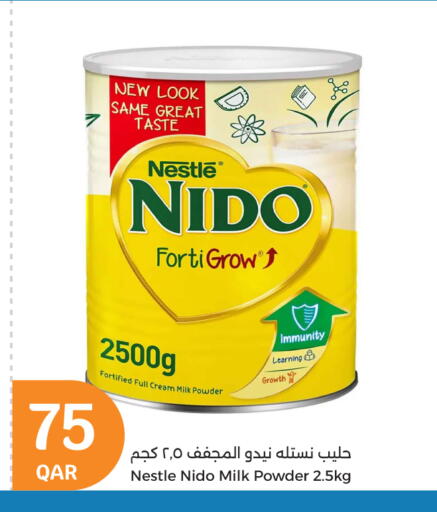 NIDO Milk Powder available at City Hypermarket in Qatar - Al Shamal