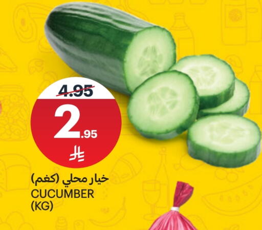 Cucumber available at AlJazera Shopping Center in KSA, Saudi Arabia, Saudi - Riyadh