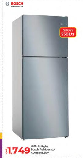 BOSCH Refrigerator available at LuLu Hypermarket in Qatar - Al-Shahaniya