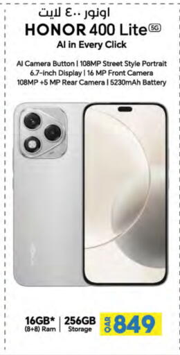 HONOR available at LuLu Hypermarket in Qatar - Al Wakra