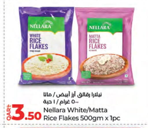 NELLARA Matta Rice available at LuLu Hypermarket in Qatar - Al Wakra