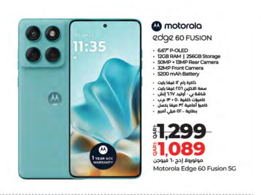 MOTOROLA available at LuLu Hypermarket in Qatar - Al Shamal