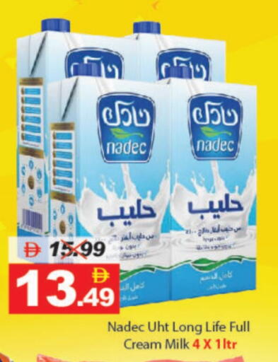 NADEC Full Cream Milk available at DESERT FRESH MARKET  in UAE - Abu Dhabi