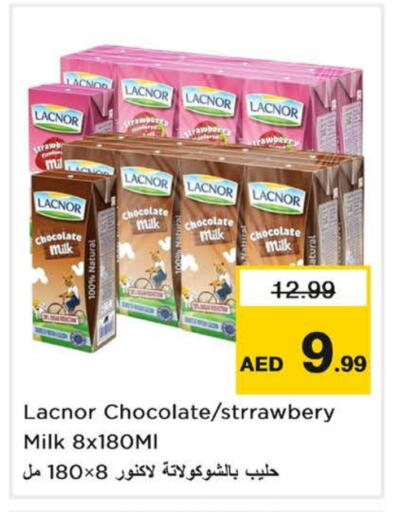 LACNOR Flavoured Milk available at Nesto Hypermarket in UAE - Sharjah / Ajman