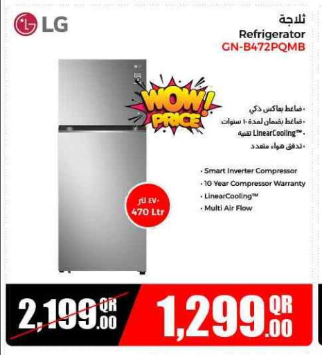 LG Refrigerator available at Jumbo Electronics in Qatar - Al Daayen