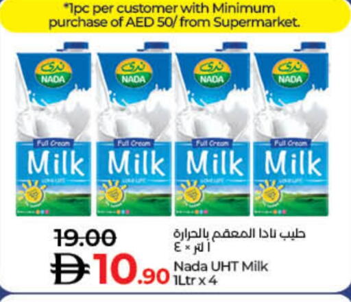 NADA Long Life / UHT Milk available at Lulu Hypermarket in UAE - Sharjah / Ajman