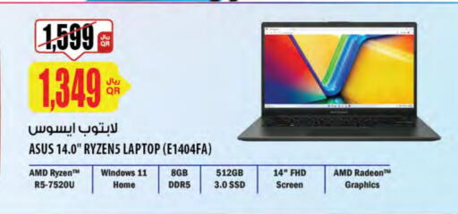 ASUS Laptop available at Al Meera in Qatar - Al Rayyan