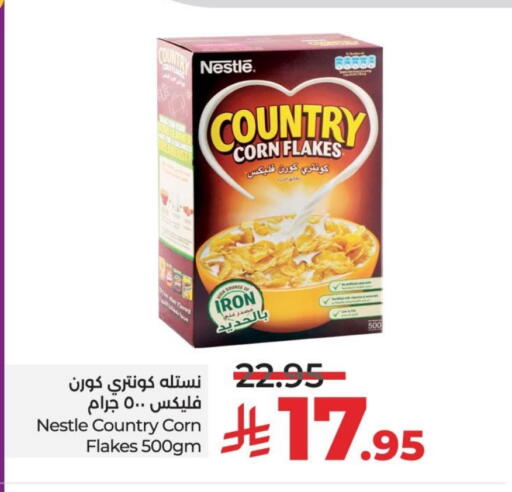 NESTLE Corn Flakes available at LULU Hypermarket in KSA, Saudi Arabia, Saudi - Hafar Al Batin