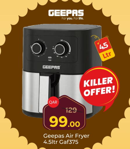 GEEPAS Air Fryer available at Paris Hypermarket in Qatar - Doha