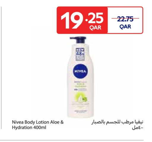 Nivea Body Lotion & Cream available at Carrefour in Qatar - Al Shamal
